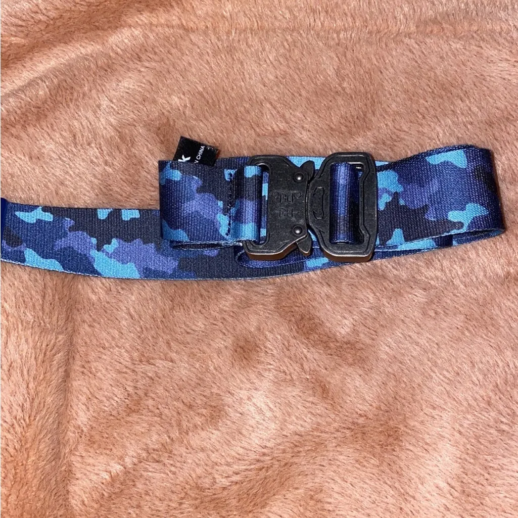 Blackmilk Blue Camo Utility Buckle Belt - Image 5