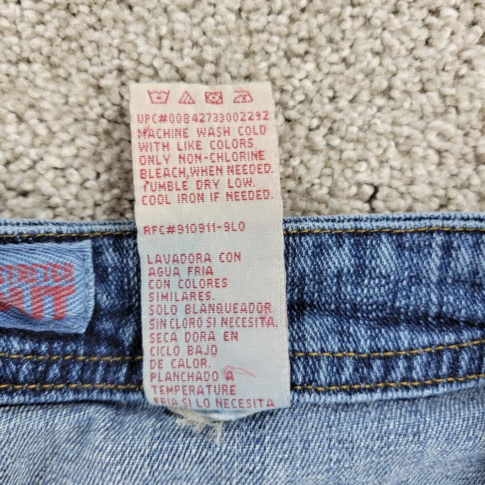 Vintage Faded Glory Womens Bootcut Jeans 8 Blue Medium Wash Mid Rise Denim Y2K - Image 11