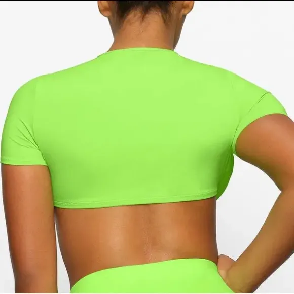 SKIMS Swim Ruched T-Shirt - Image 3