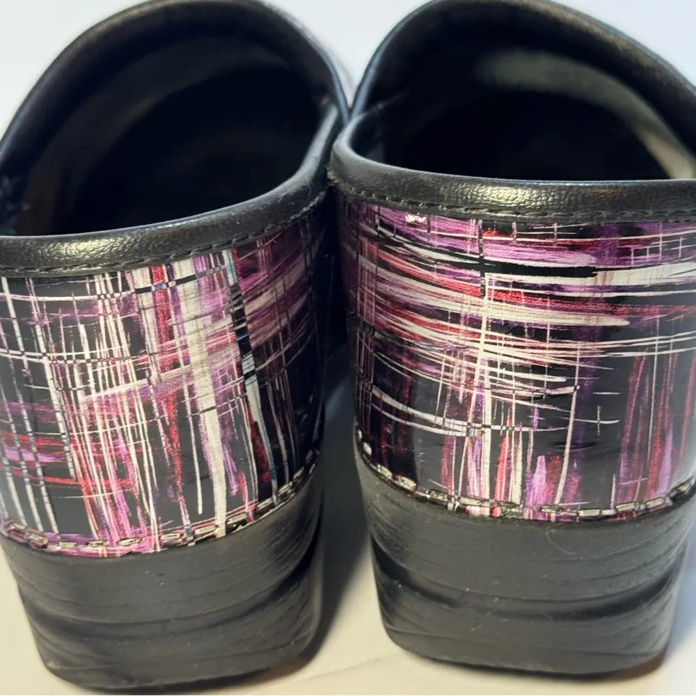 Dansko Women's Clogs in Black and Purple 39 - Image 6