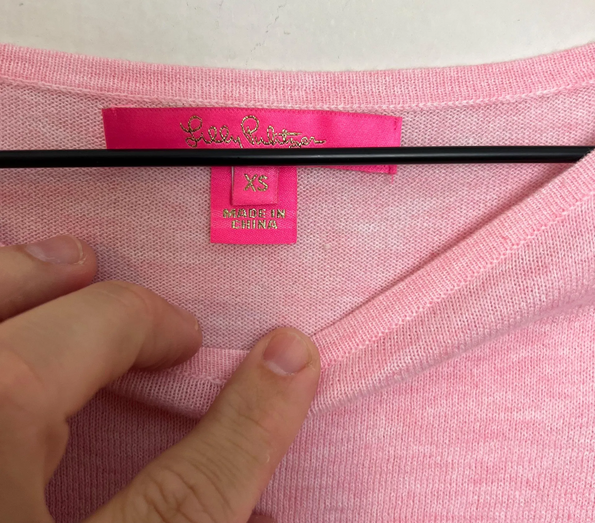 - Charla Ruffle Cuff Sweater Coral Reef Tint Heather - Image 6