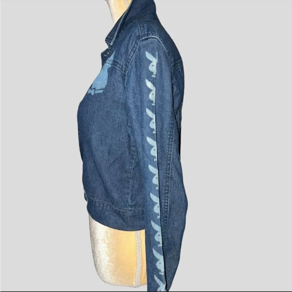 Playboy vintage brand lightweight jean jacket! Nwot - Image 5