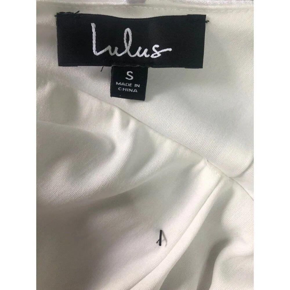 Lulus Know By Heart White Lace-Up Romper - Image 8