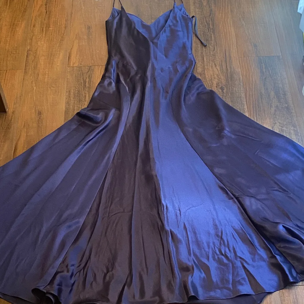 Moda International Navy Blue Dress Black Size 4 - Image 11