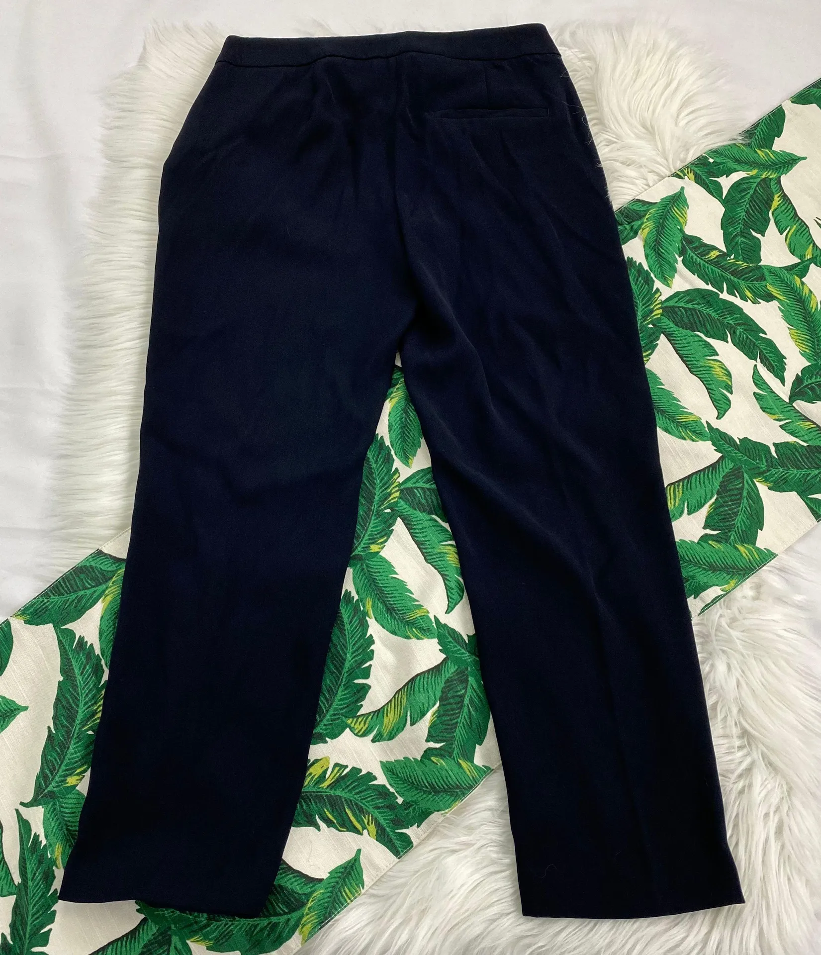 Ruffle Pocket Crop Trousers 558 - Image 2