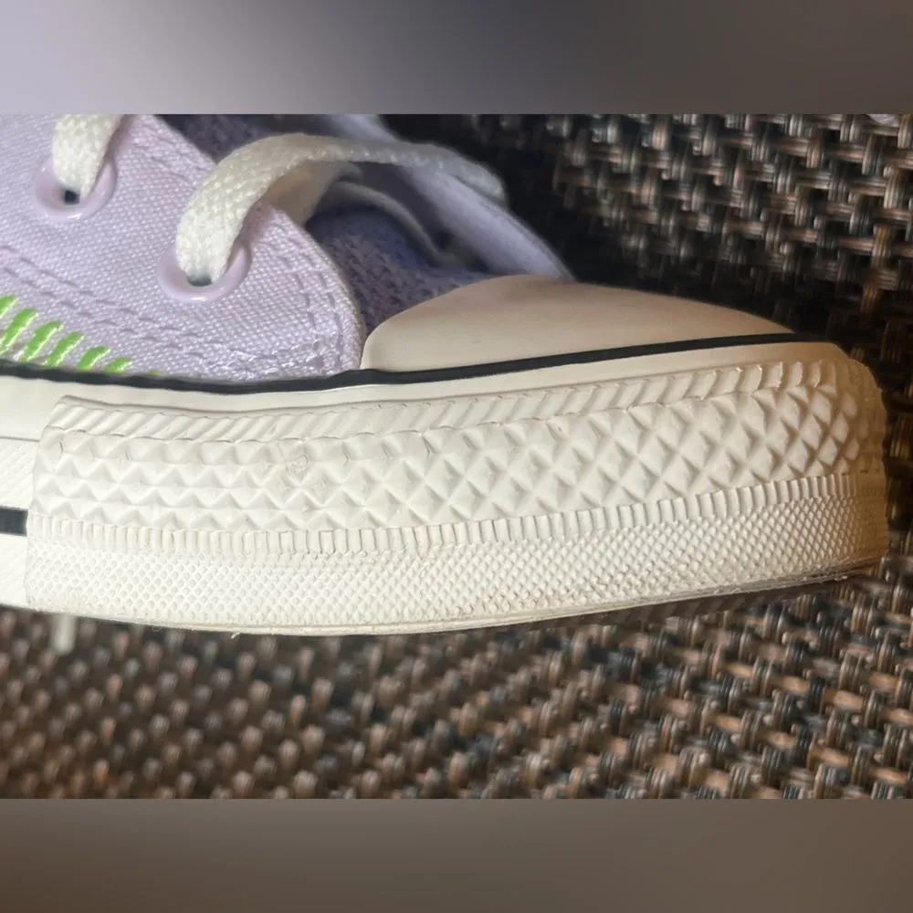 Converse Chuck Taylor All Star Vapor High Top Lavender Green A06010C Size 8 - Image 11