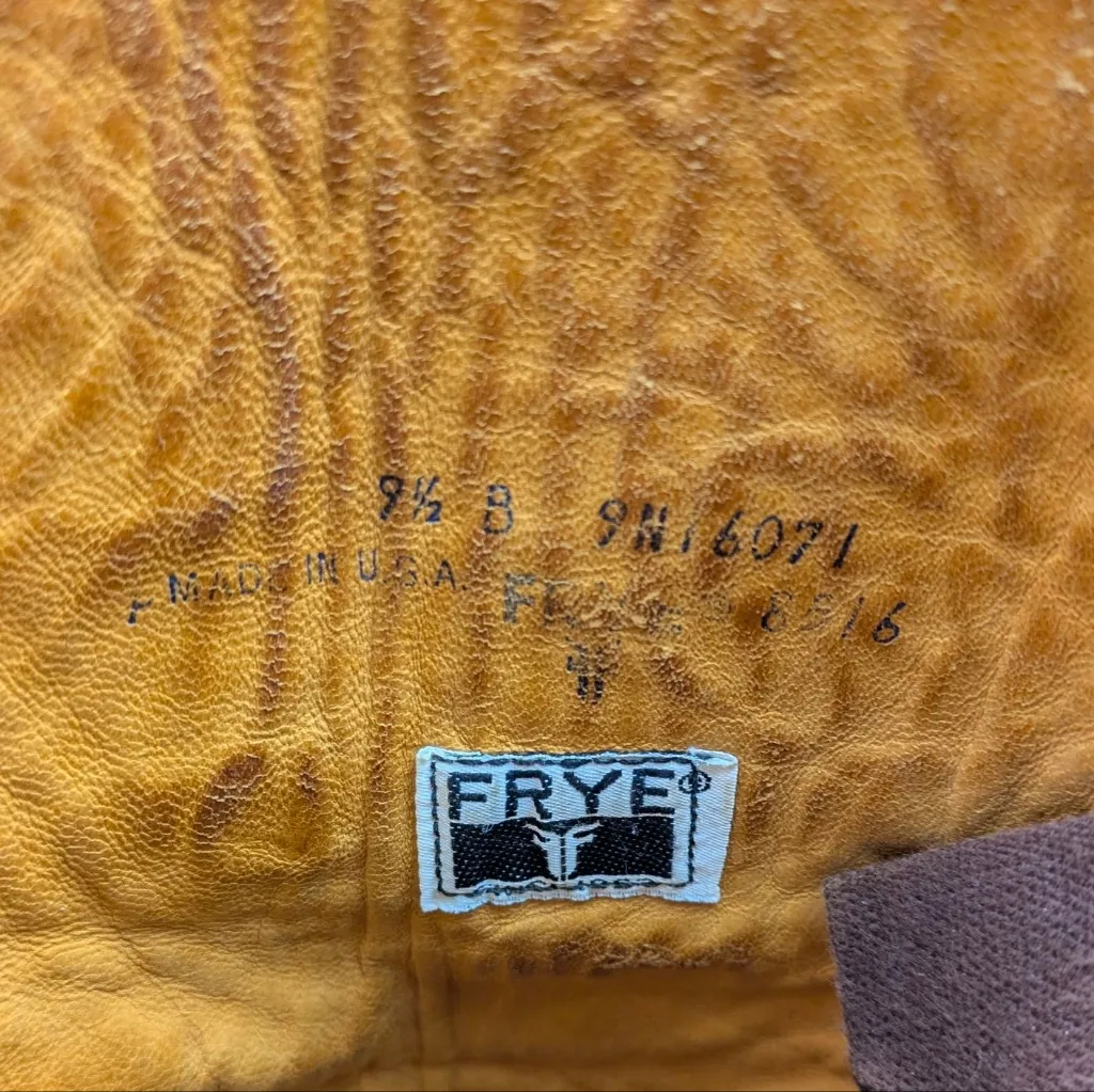 Frye Vintage Campus Boots Size 9.5B   S3926 - Image 12