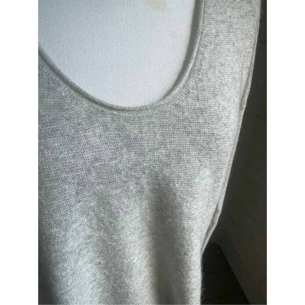 Madewell  Women’s Kimball Sweater Pullover Gray Fog Size M - Image 8