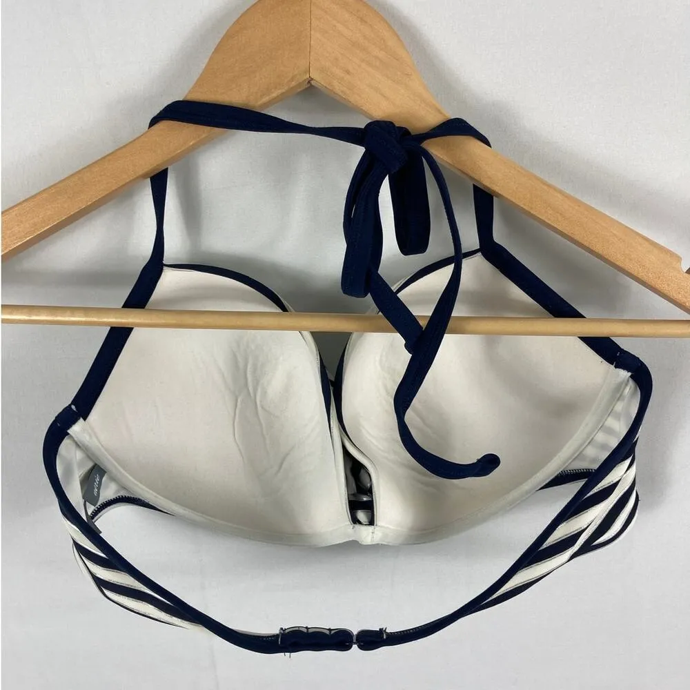 Aerie Swim Stripe Pushup Bikini Top Size 36D - Image 4
