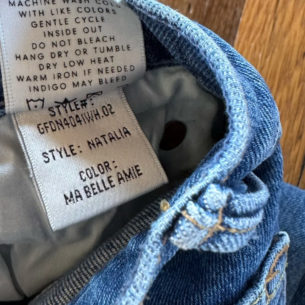 GRLFRND Natalia High-Rise Skinny Split Jean in Ma Belle Amie Revolve Size 26 - Image 7