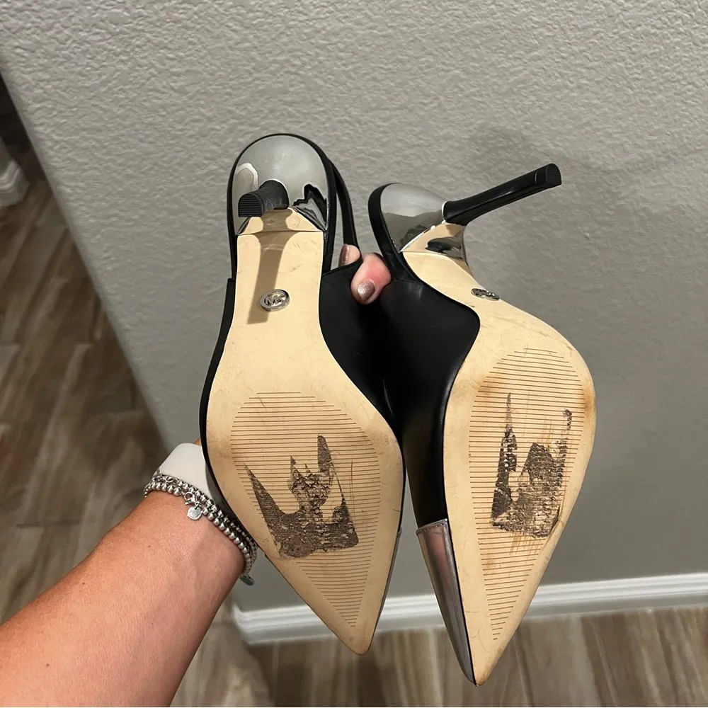 MICHAEL Michael Kors NWOB Kadence Slingback Pointed Toe Pump/ heel SIZE 10 - Image 8