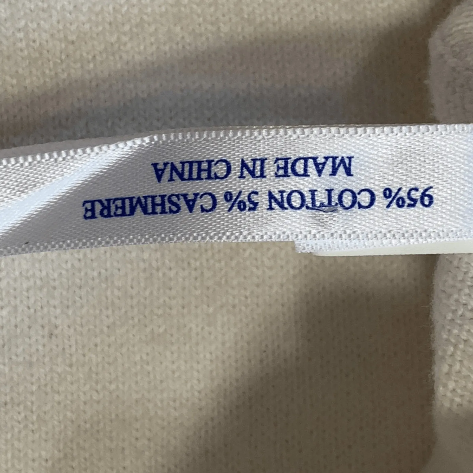 Southern Tide White Cotton Cashmere Sweater XS Striped Sleeve Preppy Classic - Image 8