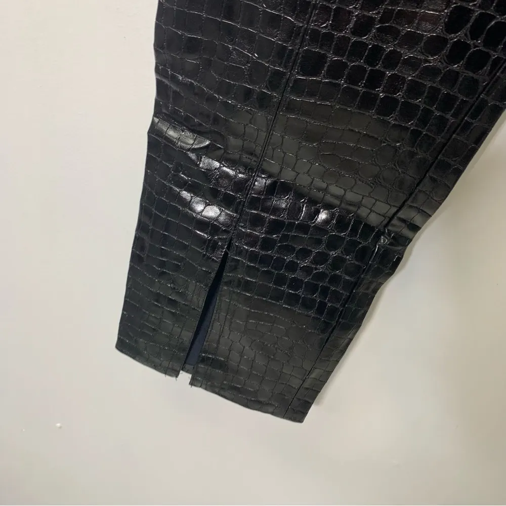 Zara croc faux leather pants. Ref 4369/254 - Image 5