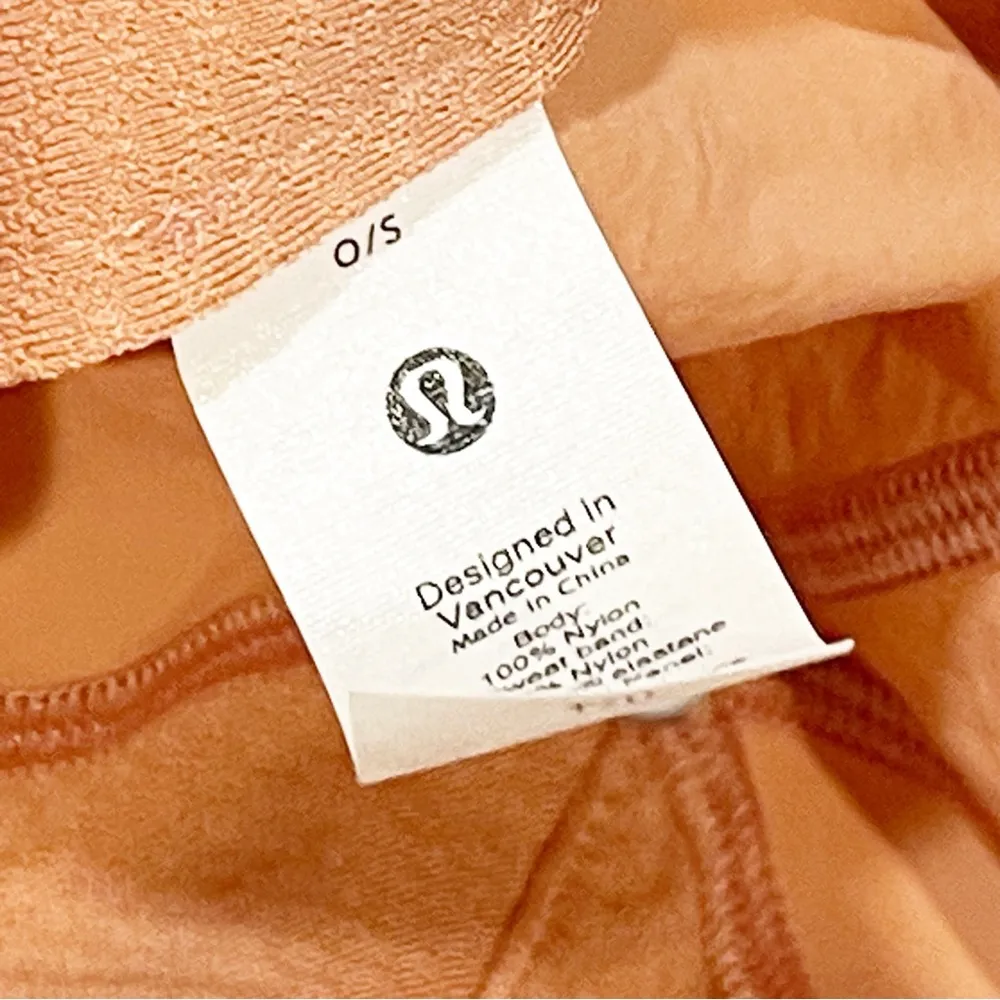 Lululemon Light Pink Nylon Baller Hat Soft Adjustable One Size - Image 4