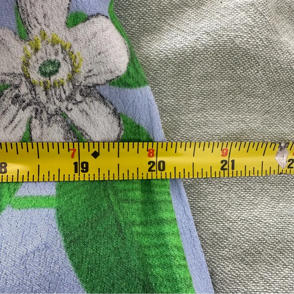 Anthropologie Maeve Lemons Grove Wide Leg Cropped Strapless Jumpsuit Size 6 - Image 8