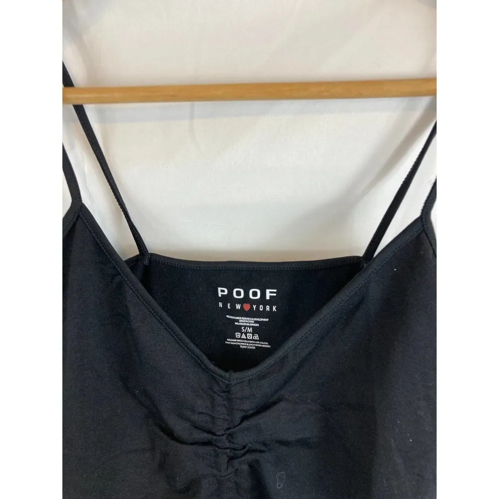 4/$25 NWT Poof ruched center tank pink size S/M - Image 2