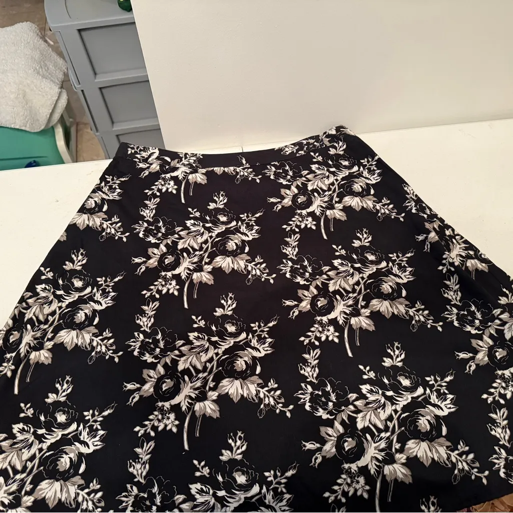 Sonoma Cream A-Line Mini Skirt Casual - Image 2