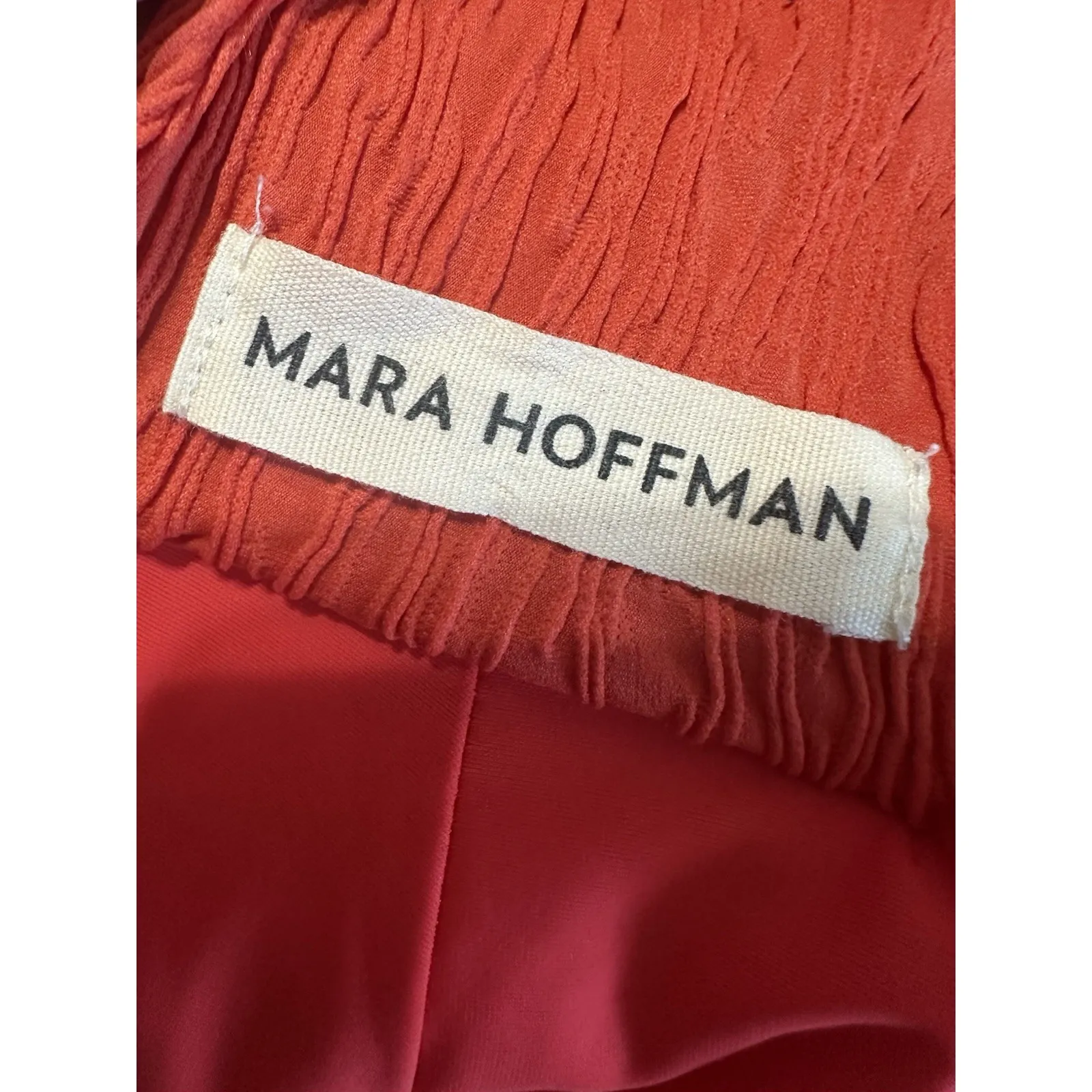 MARA HOFFMAN Abigail Bandeau Bikini Top + Jay High Waist Bottom Set NWOT Size S - Image 6