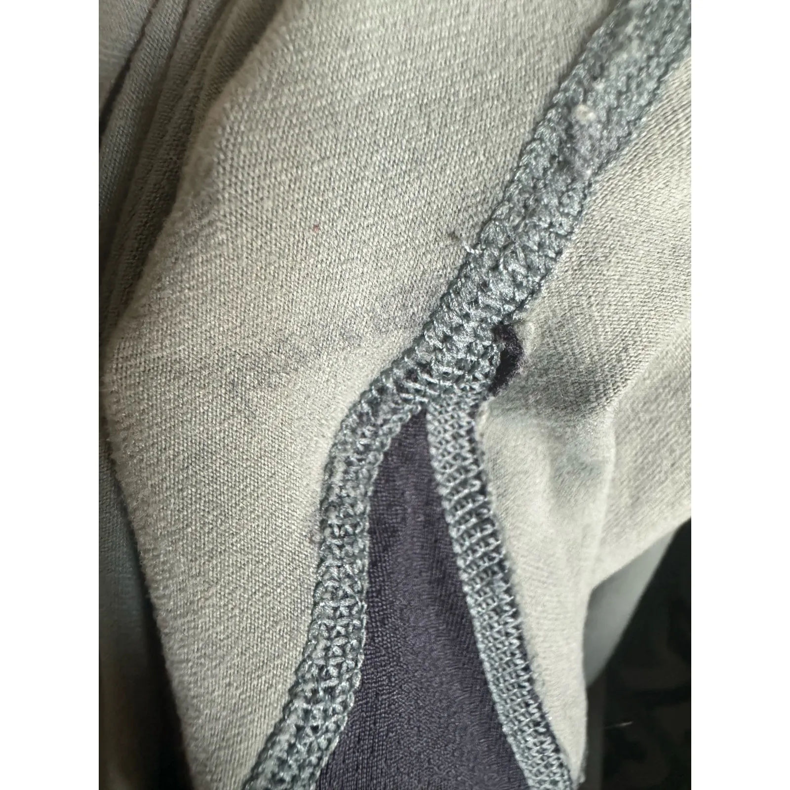 New Balance Womens Leggings Sz L Olive Green Black‎ Floral Print Thick - Image 7