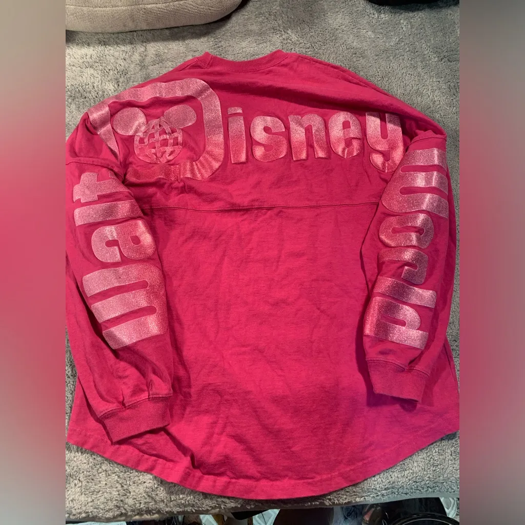Spirit jersey Walt Disney world pink large shirt - Image 10