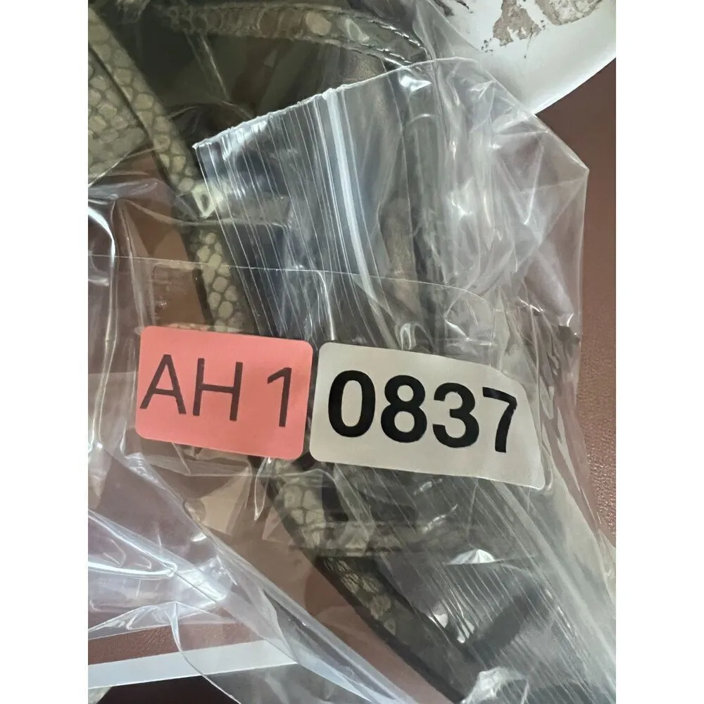 Loft Loft Womens Shoes Heels Sandals Strappy Silver casual Size 7 M - Image 7