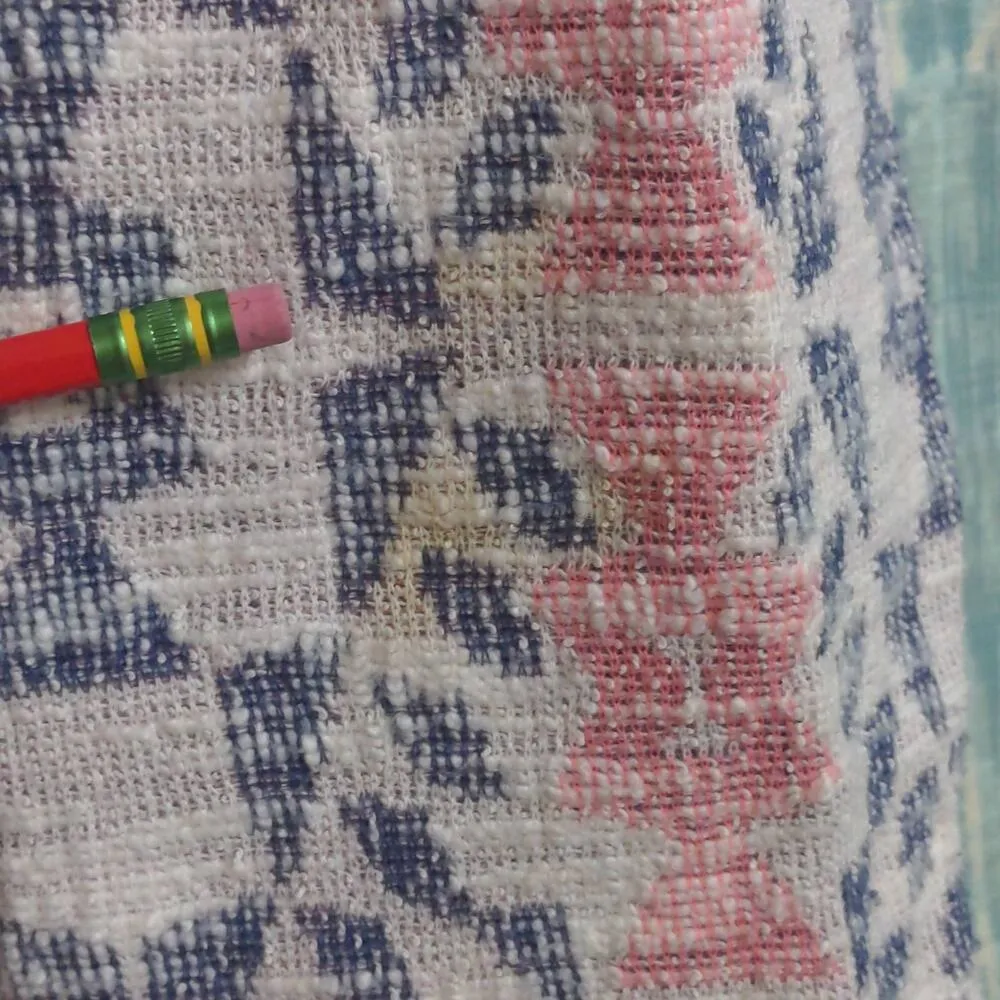 Ariat Womens Cardigan Sweater Pink Geometric Long Sleeve Open Front Neckline XXL - Image 5