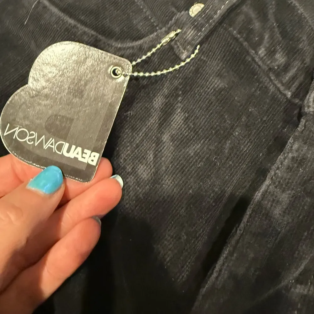 Beau Dawson Black Corduroy Thin Wale Bootcut Mid - Image 6