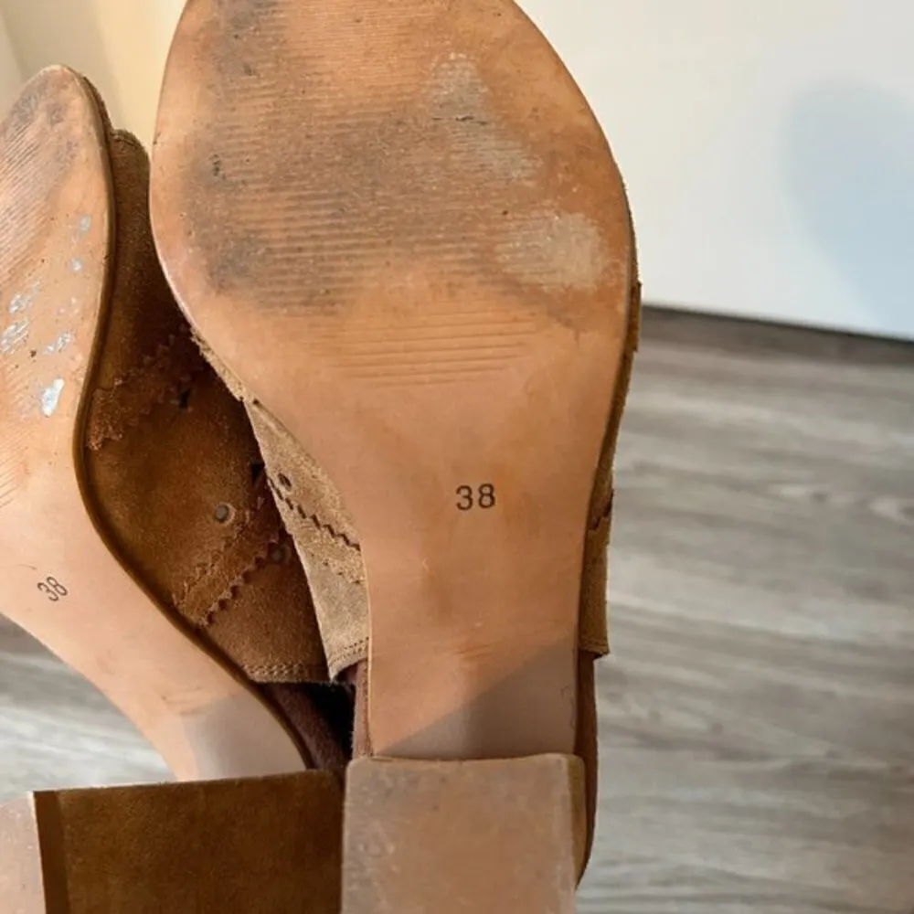 Steve Madden Isabelle Suede Sandal Heels Size 7 - Image 10