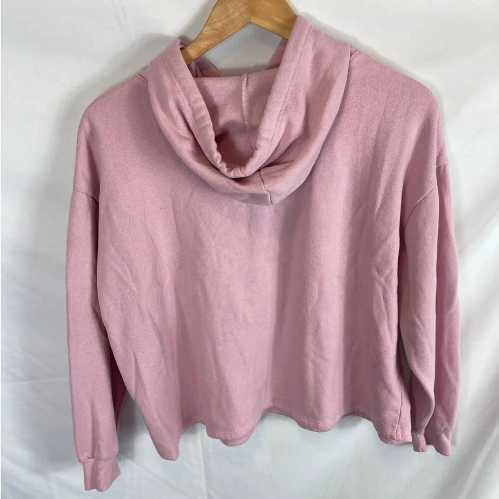 Friends Pink Boxy Fit Graphic Hoodie Size Small - Image 6