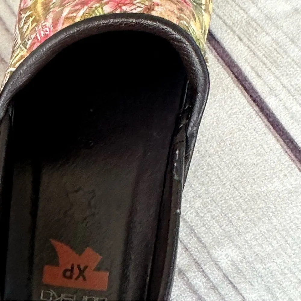 Dansko XP Professional Clogs Floral Multicolor Shoes Women's EU 39 Comfort Nurse - Image 12