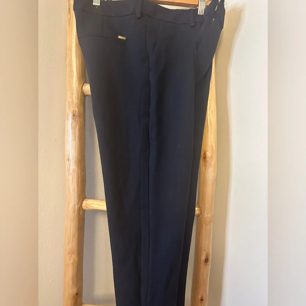 Scotch & Soda Space For Two Lowry Slim Fit Pants Medium Tuxedo Stripe Blue - Image 11