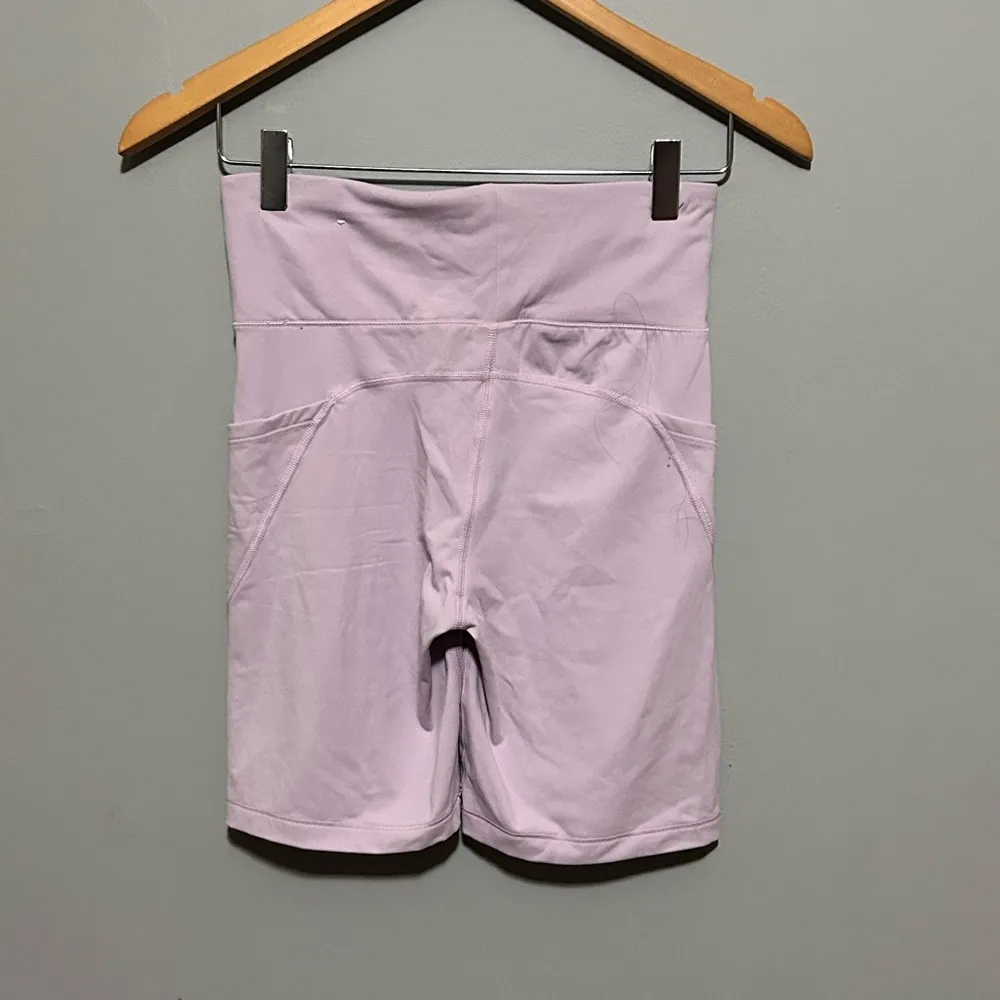 Aeropostale Biker Shorts with Pockets | Size: M | Lilac - Image 2