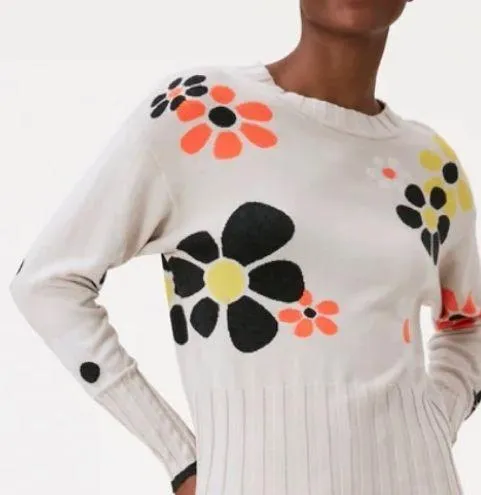 Brodie Cashmere Wispr Blossom Jumper Size S Black - Image 10