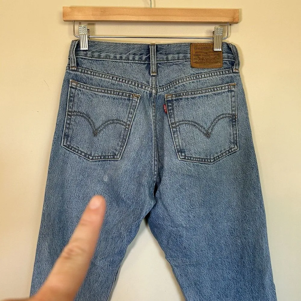 Levi's Wedgie Premium WOmen's 25 Icon Fit Jeans Shut‎ Up 22861-0036 - Image 4