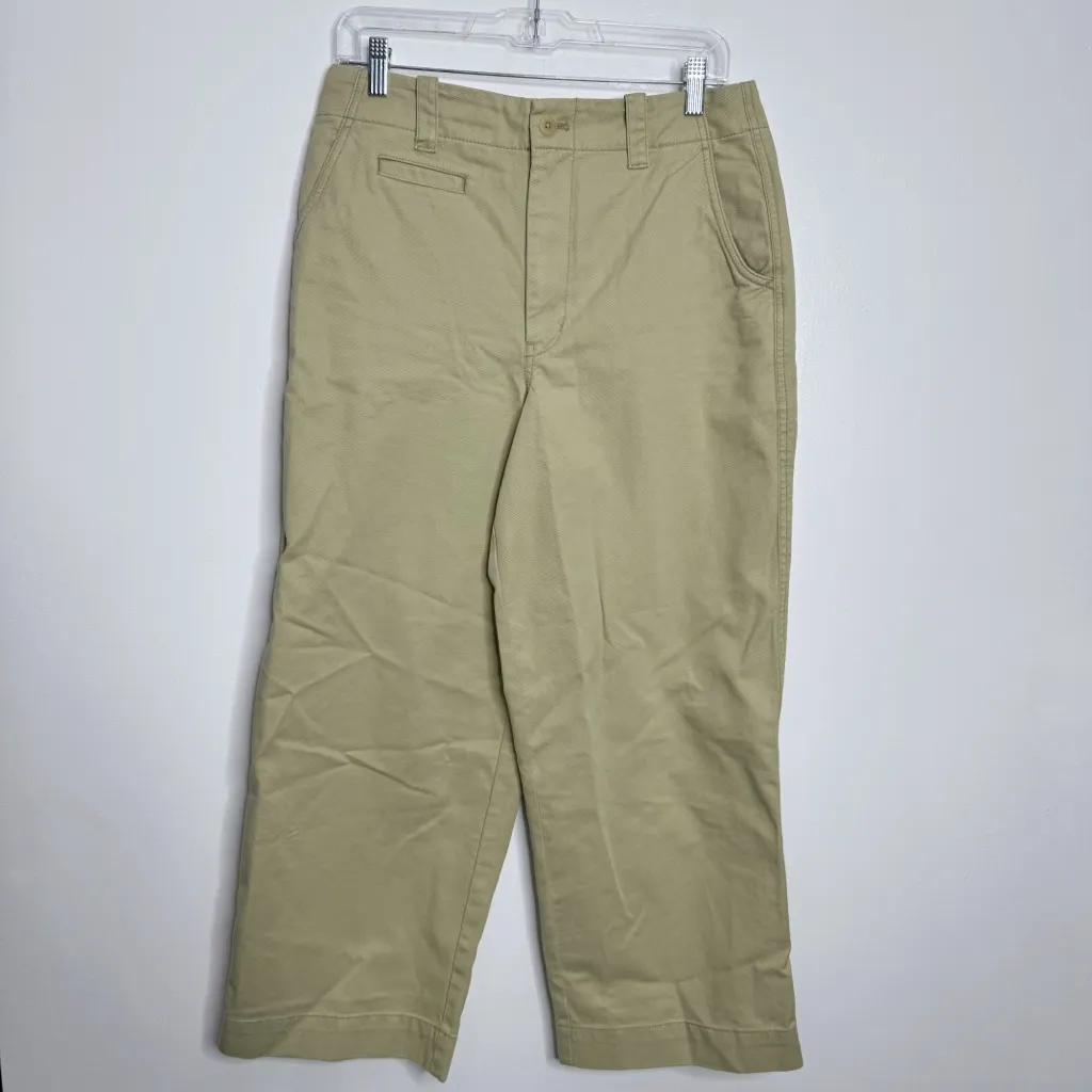 Madewell Relaxed Chino Pants In‎ Pale Lichen Green NL220 Size 8 - Image 2
