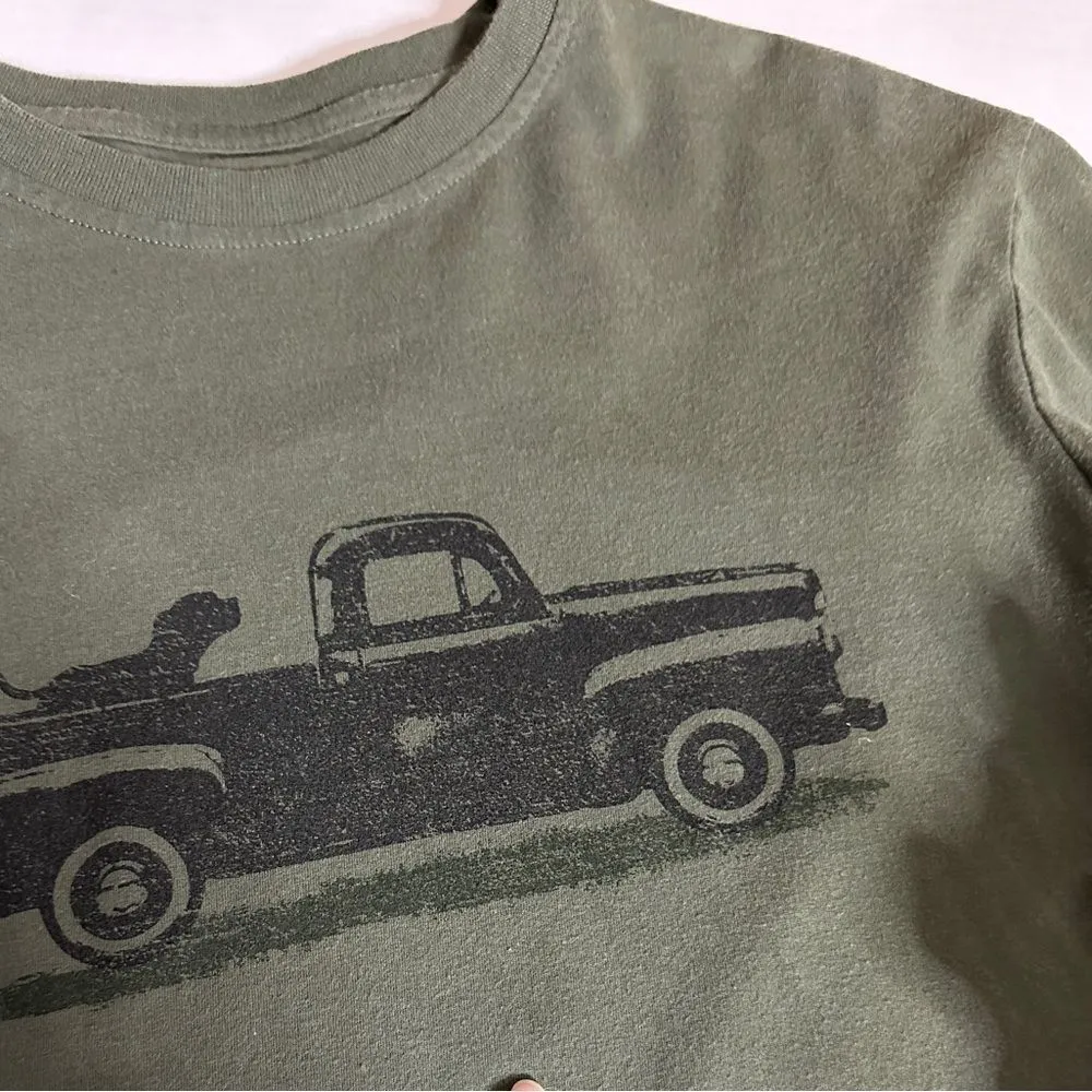 John Bartlett Consensus JB’s Super Soft Tee Olive Green Truck Tee Green - Image 4