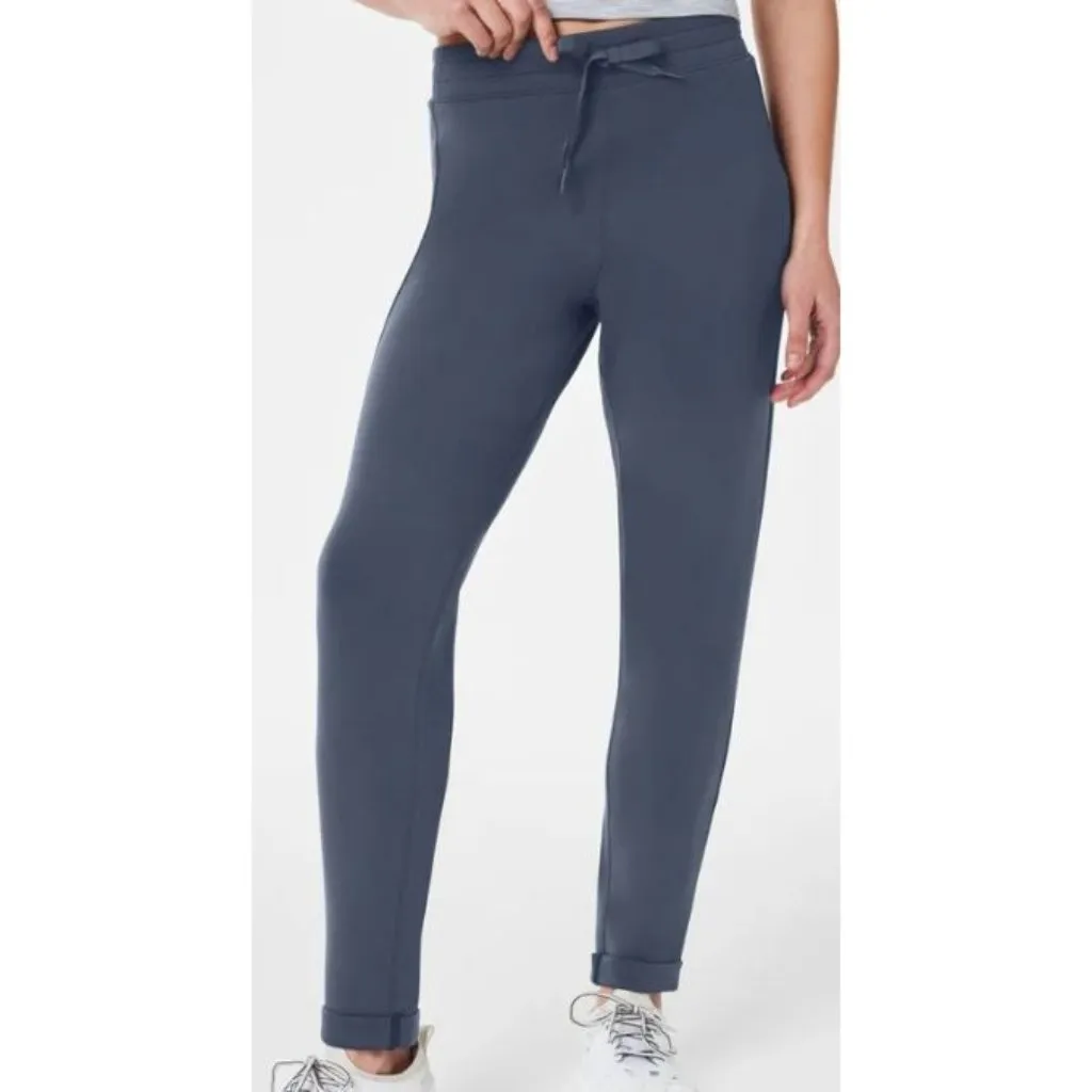 Spanx Womens AirEssentials Blue Tapered Pants Small  50240r - Image 10