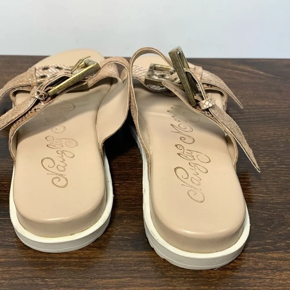 Naughty monkey faux snake leather slide size 8 1/2 ￼ - Image 2