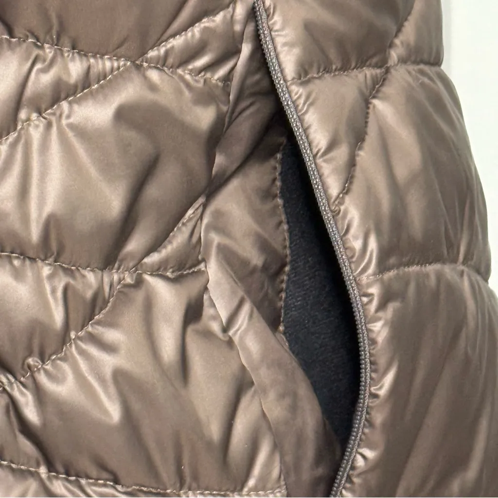 Columbia Women's Bronze Brown Quilted Puffer‎ Vest lightweight insulated Medium - Image 5