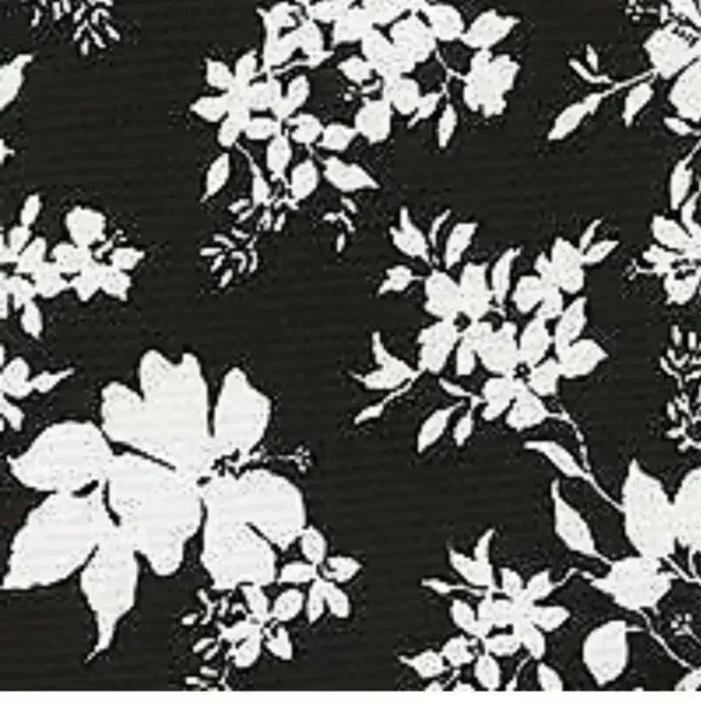 MICHAEL KORS Womens New Black Floral Knee Length - Image 3