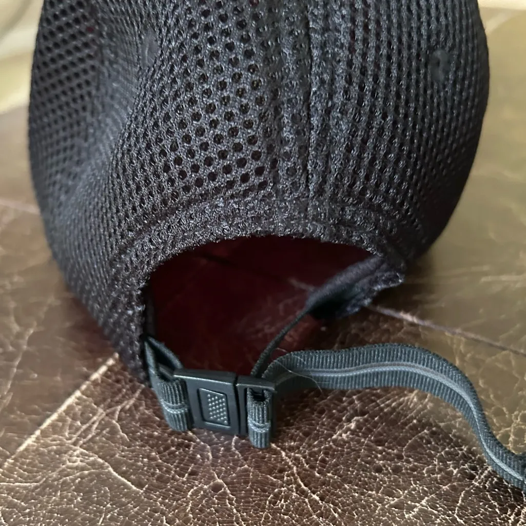 Zyia  Active Neon Pink and Black Mesh Adjustable Hat - Image 2