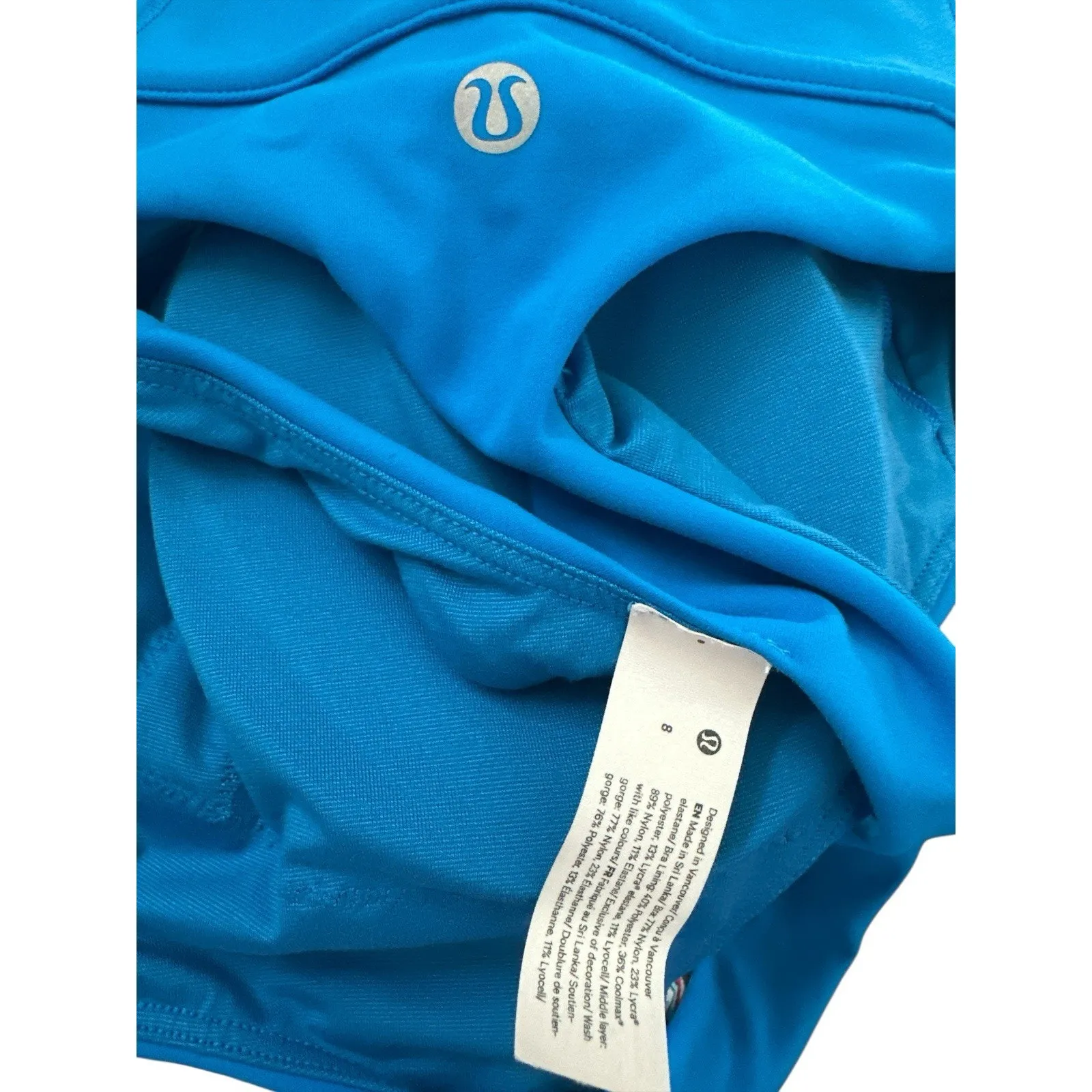 Lululemon  Wunder Train Long-Line Bra, Size 8 - Image 3