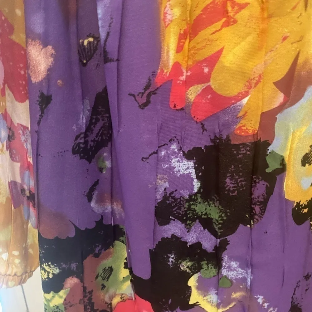 FLORAL DRESS SIZE 10 - Image 3