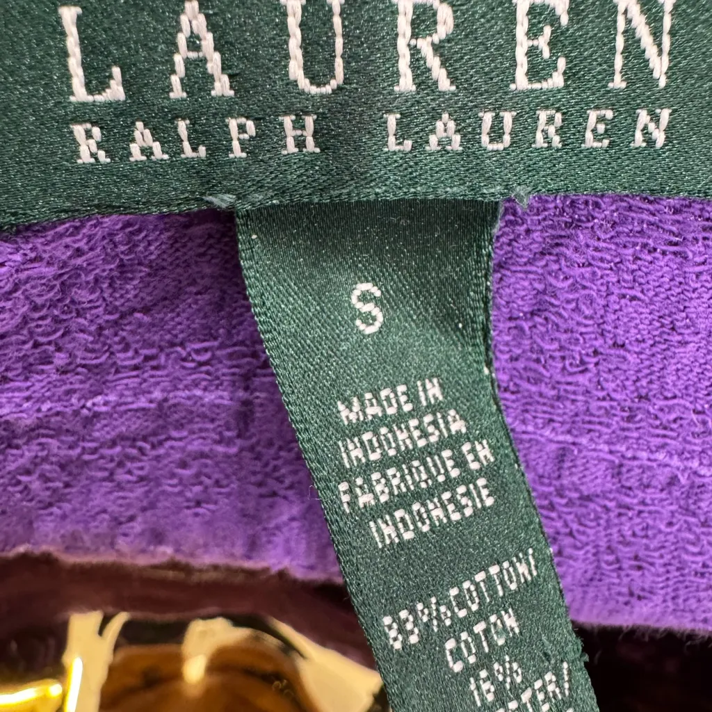 Ralph Lauren Purple Short Sleeve Top - Image 2