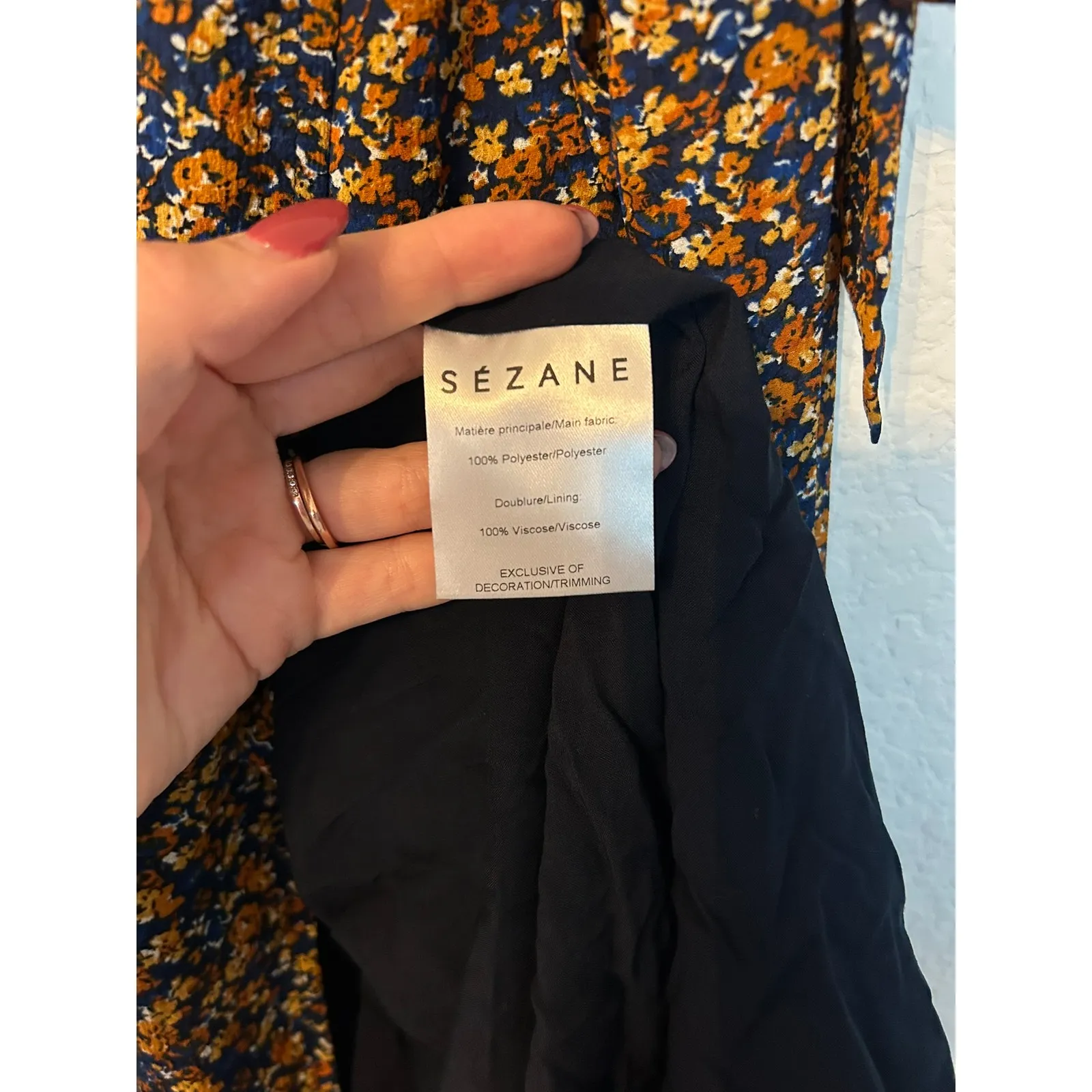 Sézane - Amber wrap midi dress - Image 5