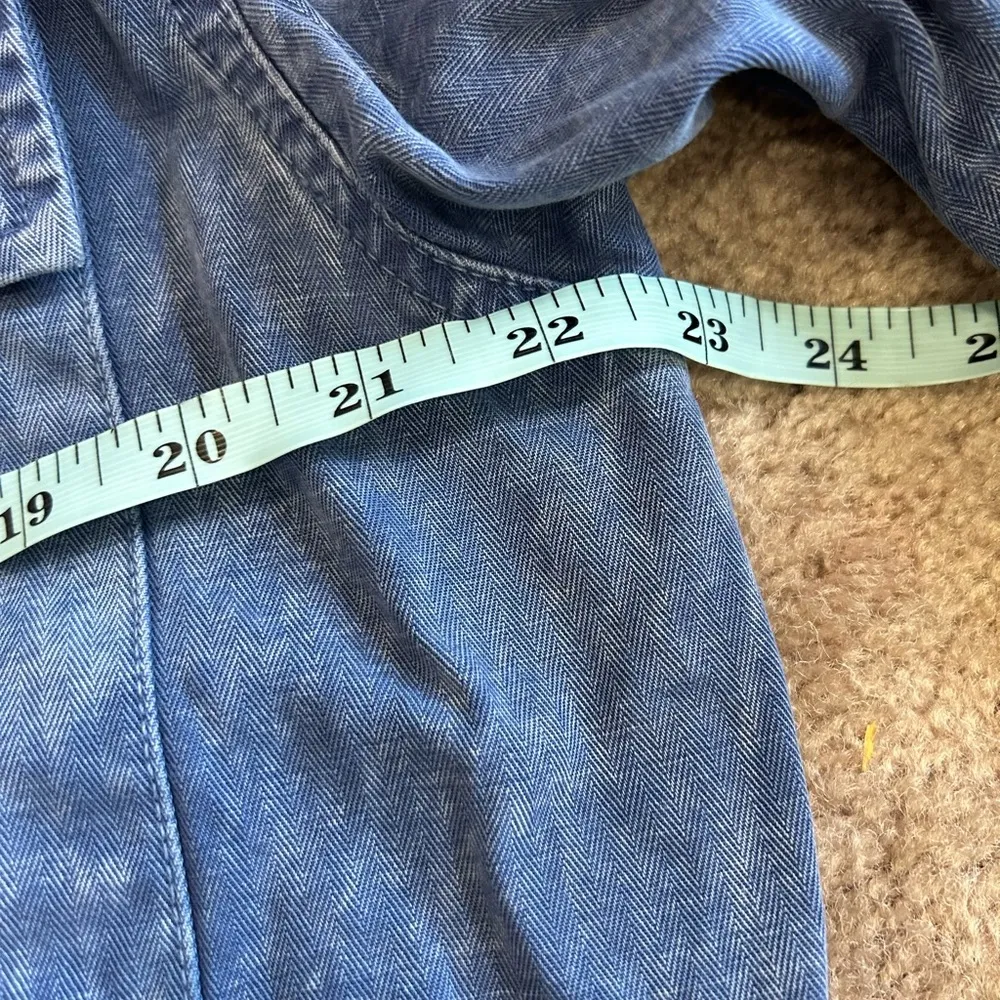 Anine Bing Sawyer oversized denim twill jacket - Image 7