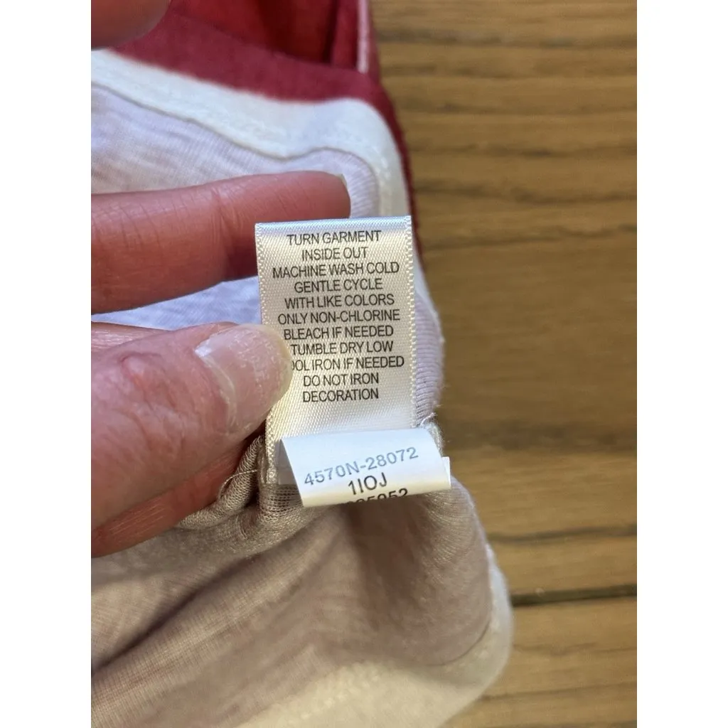 One World Live And Let Live Woman Size 2X Colorful Sweater Blouse‎ Gems Colorful - Image 10