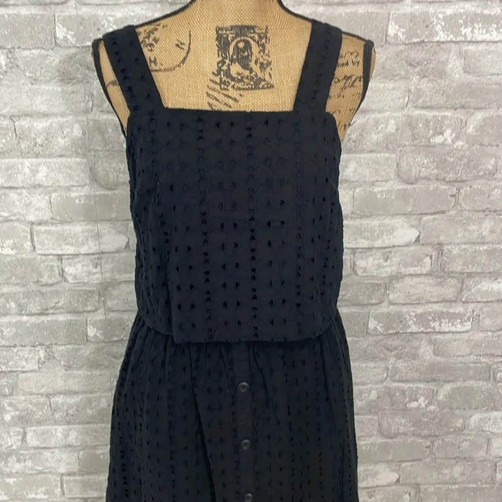 Mossimo Black Eyelet Skirt Set Size undefined - Image 2