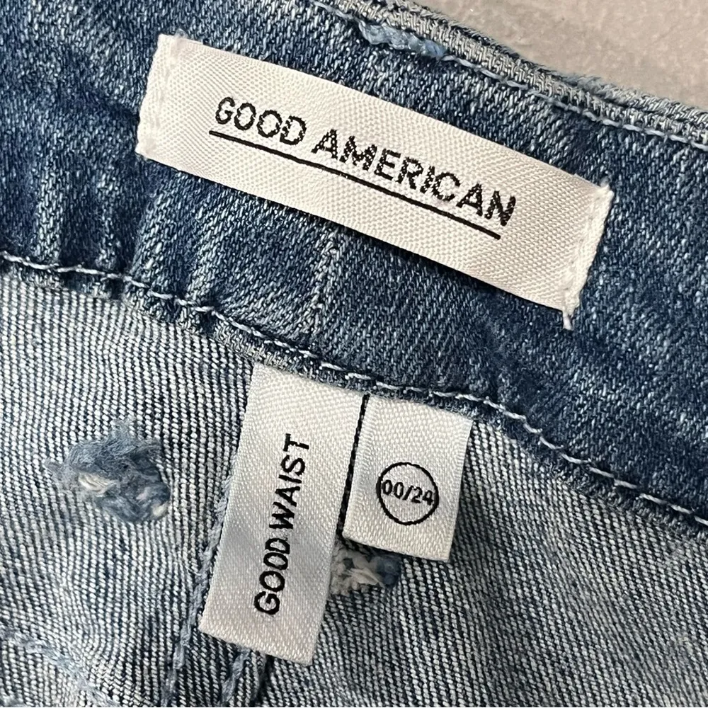 GOOD AMERICAN Good Waist High Rise Skinny Jeans - Image 6