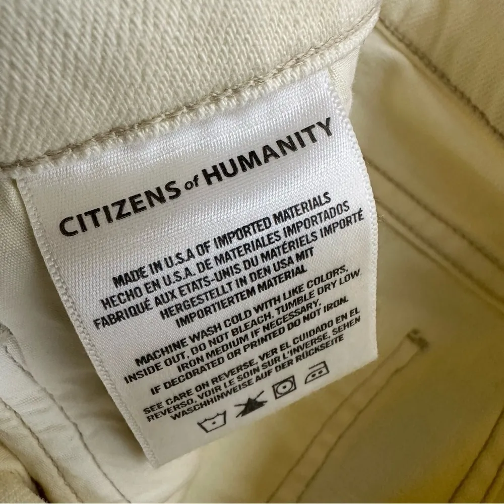 NWT Citizens of Humanity Olivia Crop High Rise Slim Jeans - Image 6